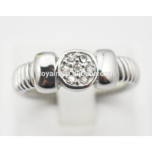 Art und Weise Edelstahl-Draht-Silber-Bogen-Finger-Ring-Entwurf